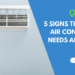 5 Signs That Your Air Conditioner Needs an Urgent Repair | by ...