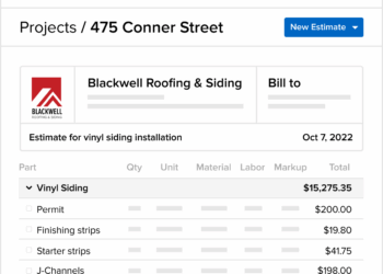 Siding Estimator App for Contractors | Houzz Pro