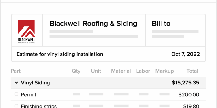 Siding Estimator App for Contractors | Houzz Pro